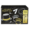slide 24 of 29, Prismatic New Year's Party Kit for 10, 1 ct