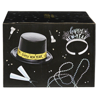slide 27 of 29, Prismatic New Year's Party Kit for 10, 1 ct
