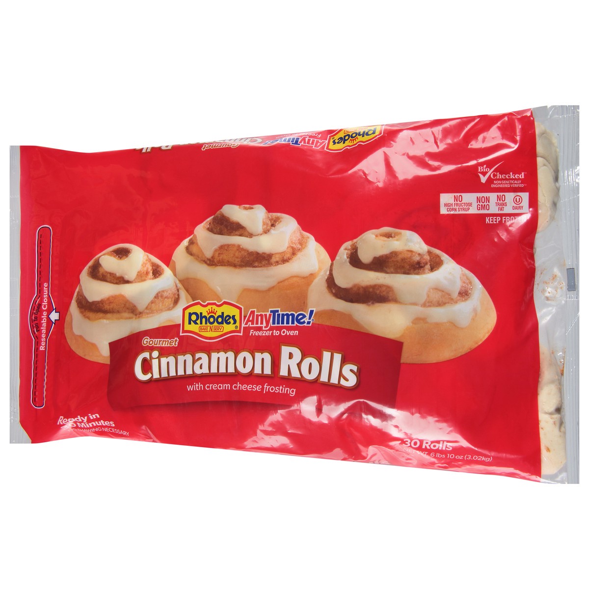 slide 2 of 11, Rhodes Cinnamon Rolls, 30 ct