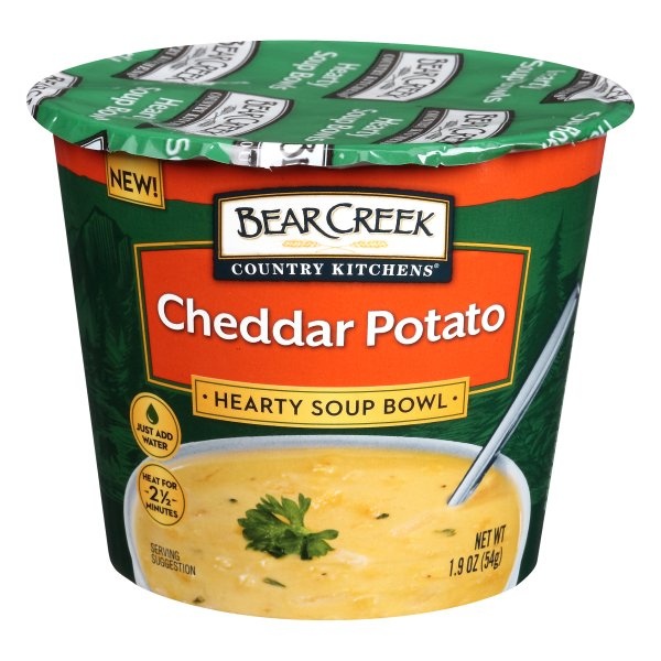 slide 1 of 1, Bear Creek Cheddar Potato Soup Bowl, 1.9 oz