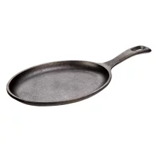 Lodge Cast Iron Oval Griddle with Handle
