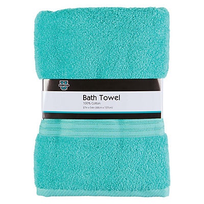 slide 1 of 1, All About U Bath Towel Mint, 1 ct