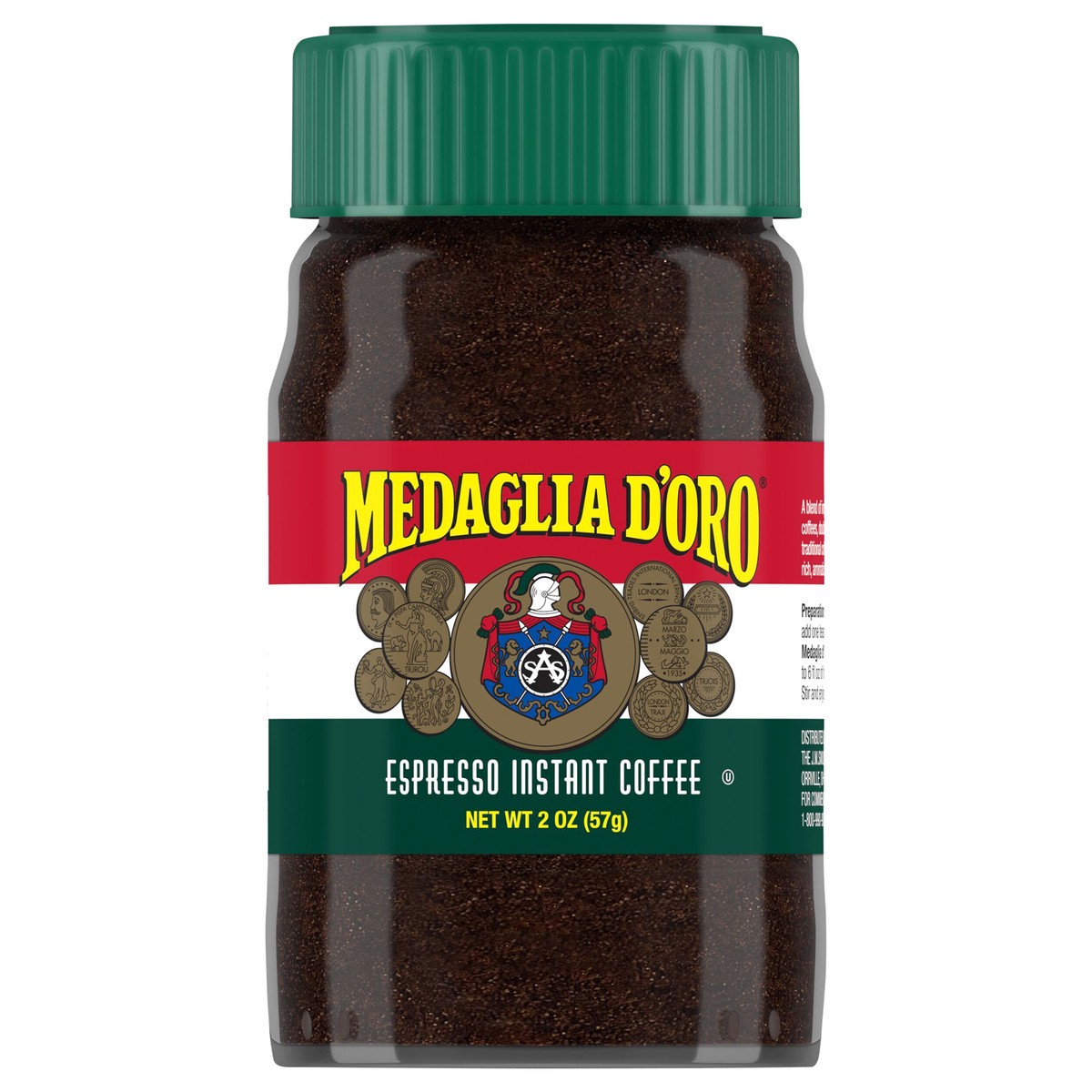 slide 1 of 2, Medaglia d'Oro Instant Espresso Coffee, 2-Ounce, 2 oz