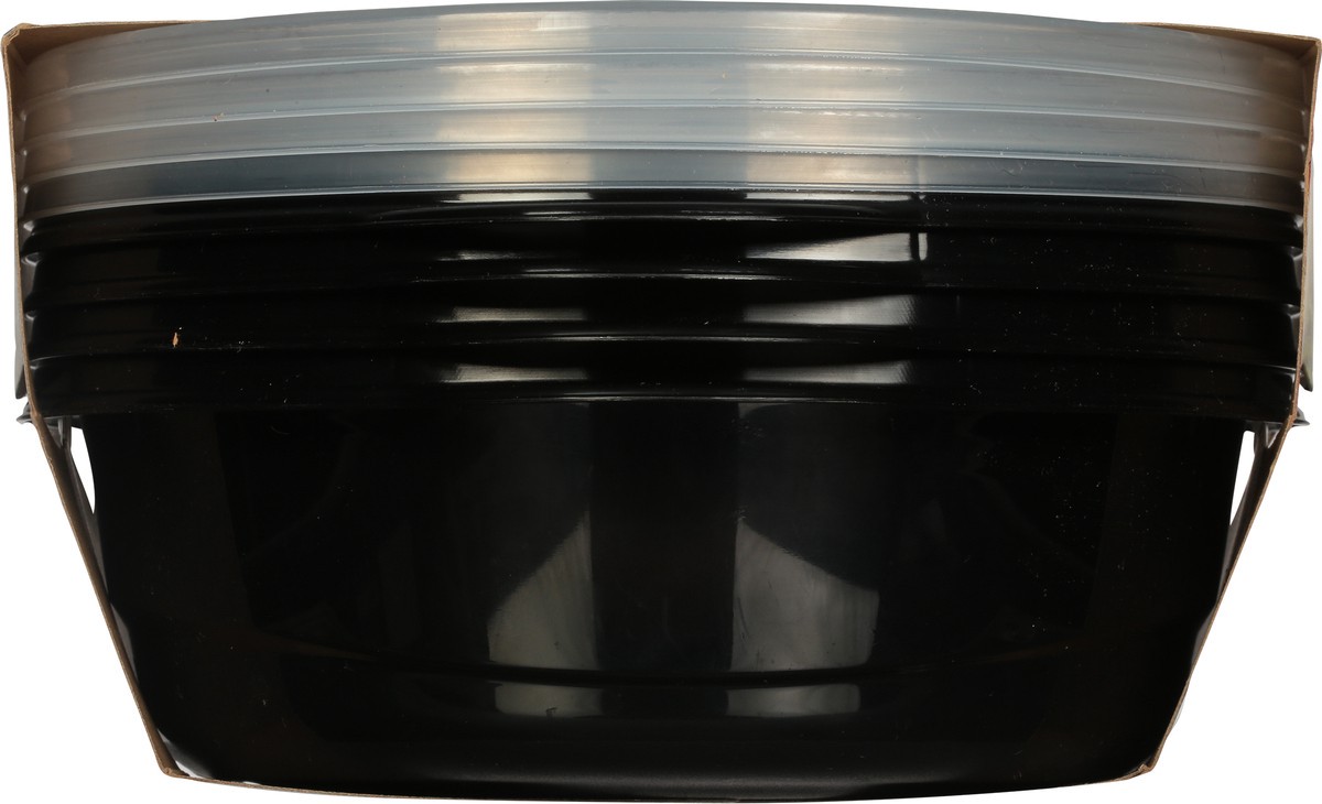 slide 2 of 9, Rubbermaid Tka Black Rounds, 4 ct