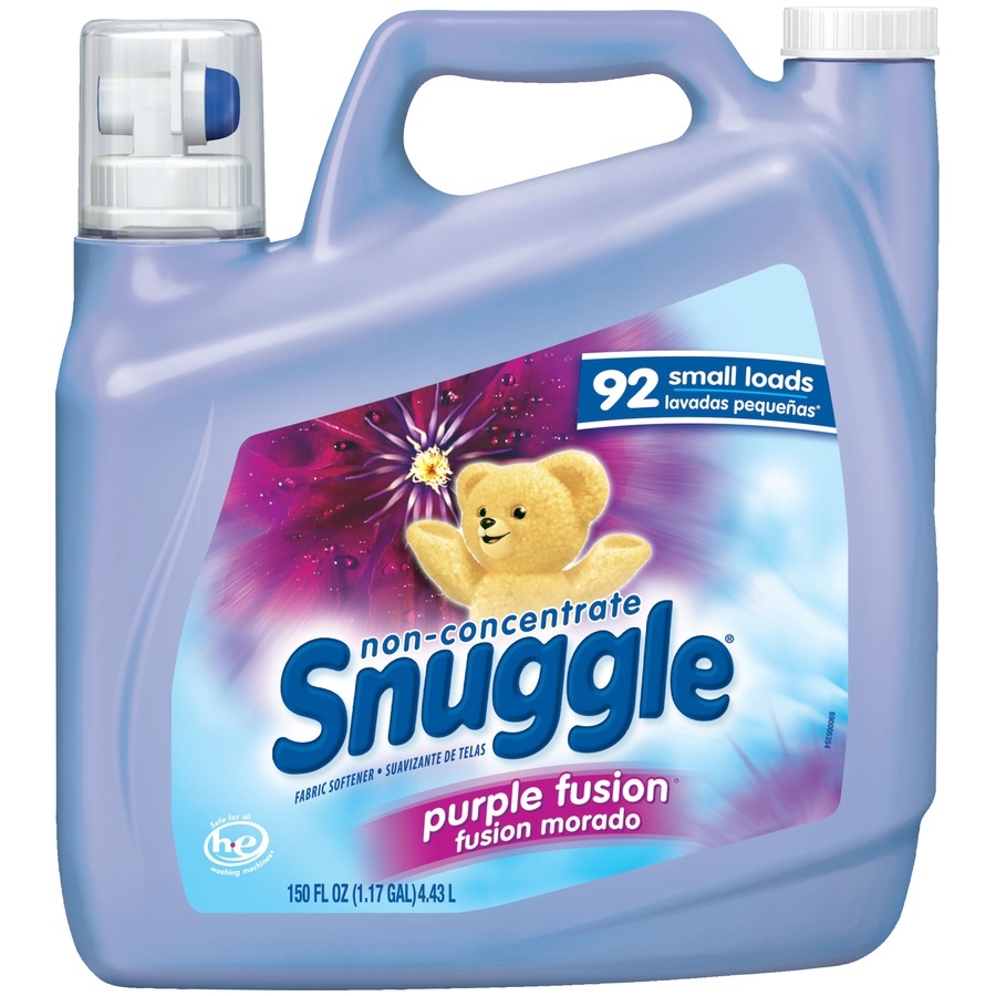 slide 1 of 1, Snuggle Purple Fusion Fabric Softener, 150 fl oz