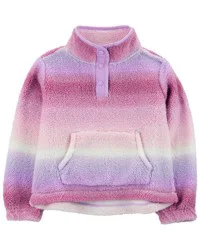 Oshkosh Kid Ombre Sherpa Pullover Multi 12