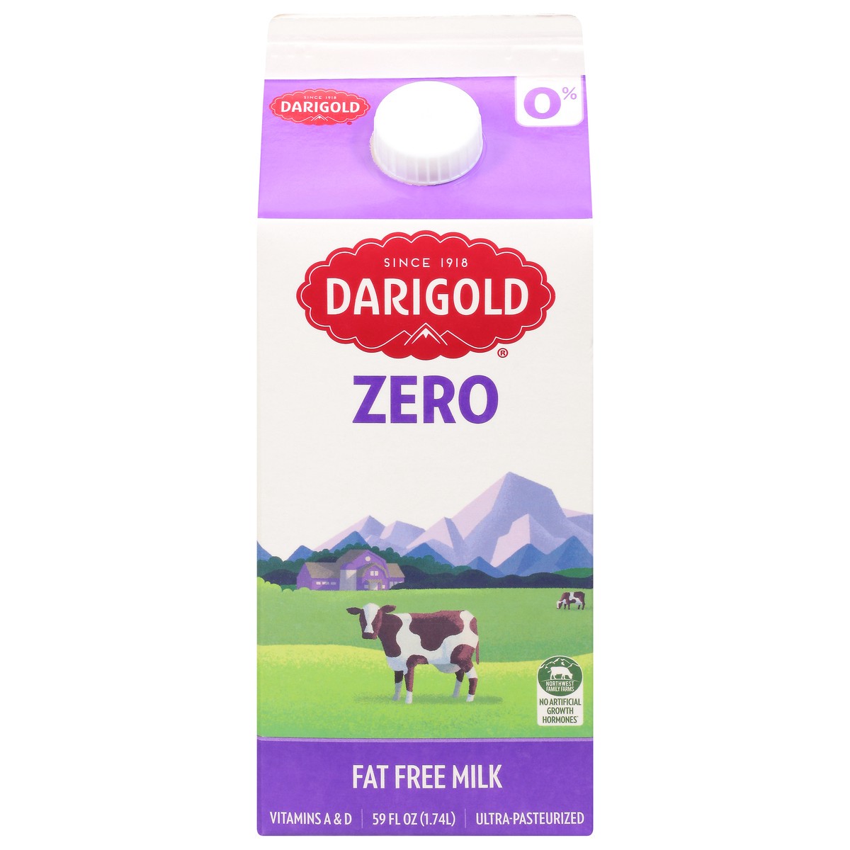 slide 1 of 5, Darigold Fat Free Milk, 59 oz