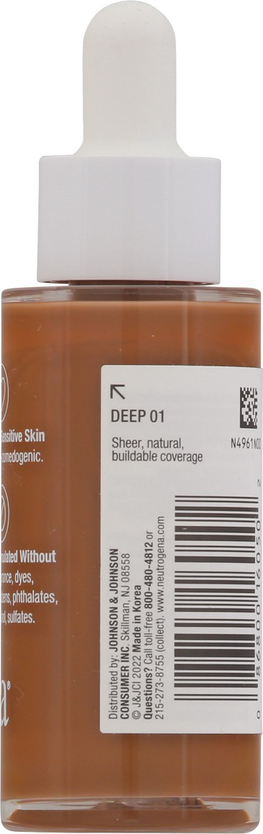 slide 4 of 9, Neutrogena Healthy Skin Sensitive Skin Serum Foundation, 1 oz