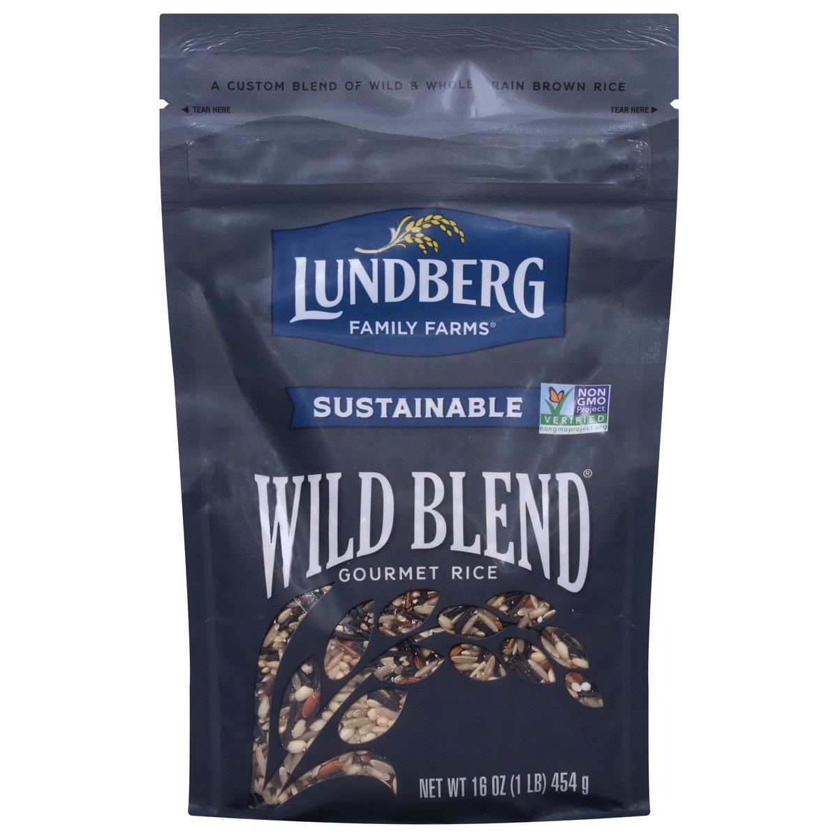 slide 1 of 14, Lundberg Family Farms Sustainable Wild Blend Gourmet Rice 16 oz, 16 oz