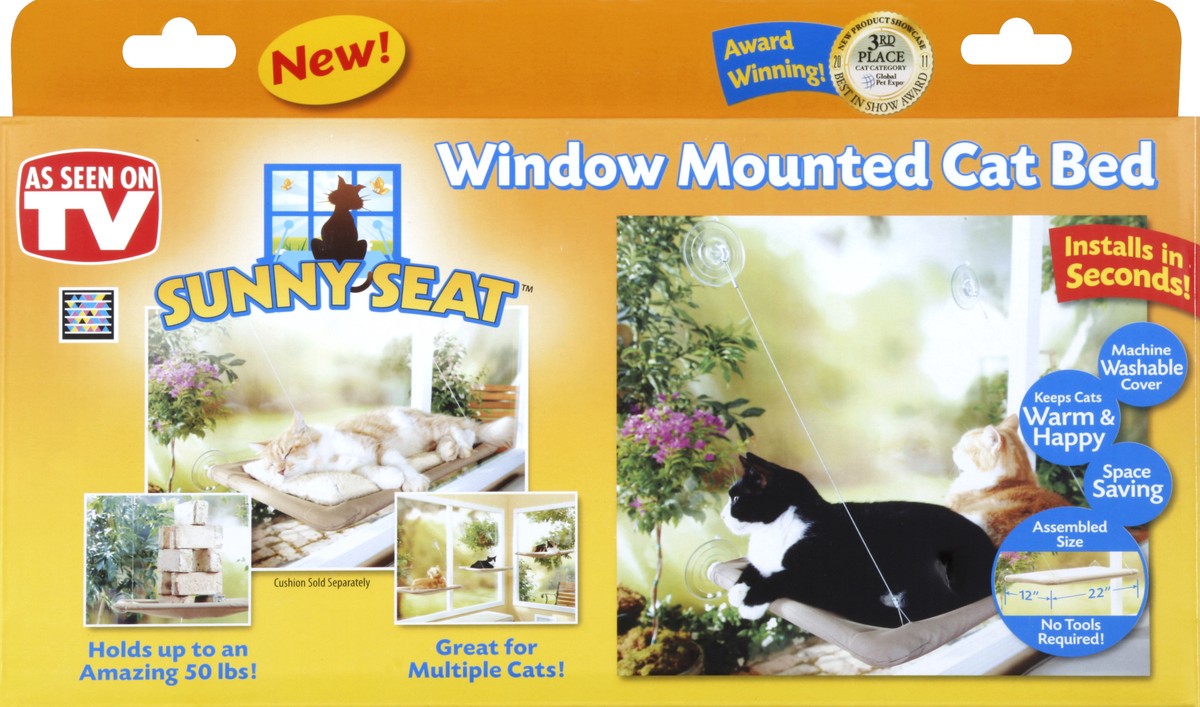 slide 1 of 4, Sunny Seat Cat Bed 1 ea, 1 ct