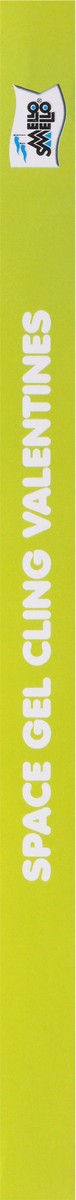 slide 3 of 11, Mello Smello Ages 3+ Glow Gel Space Cling Valentines 16 ea, 16 ct