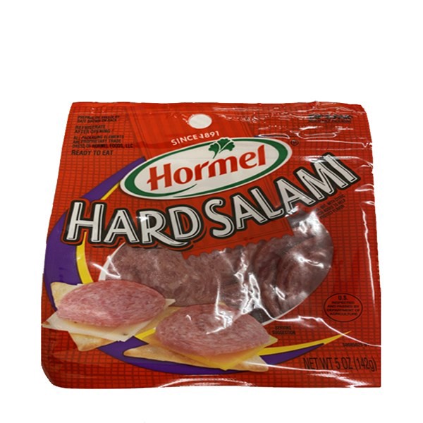 slide 1 of 8, Hormel Hard Salami, 5 oz