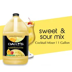 Daily's Sweet and Sour Cocktail Mix, Gallon Bottle - 128 fl oz