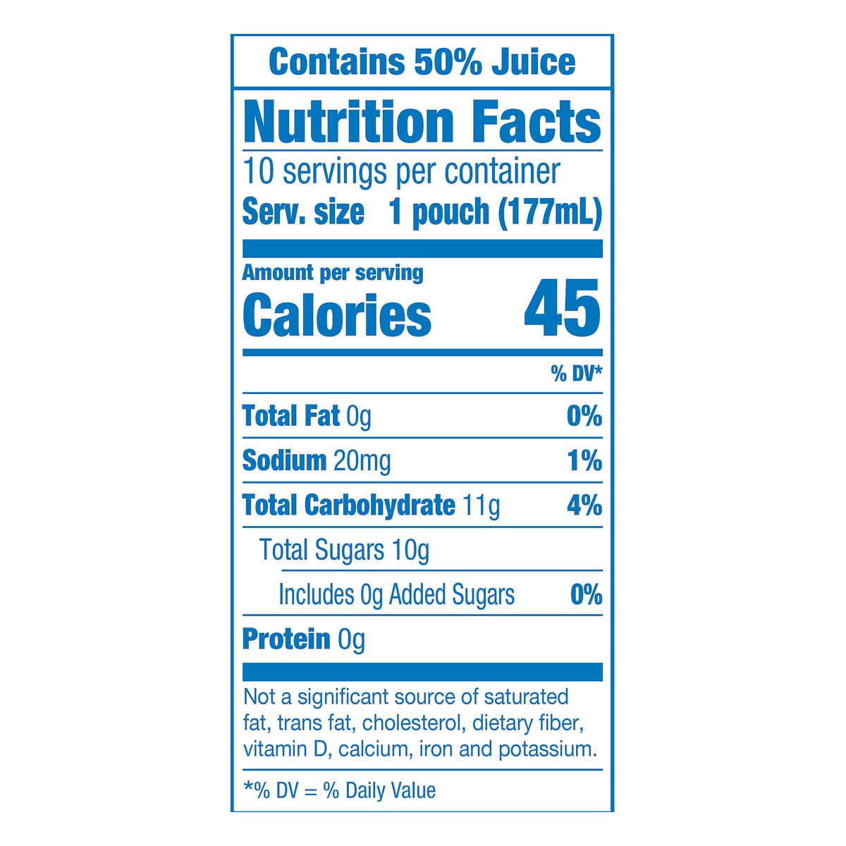 slide 7 of 10, Capri Sun No Added Sugar Aloha Mango Fruit Refreshers Juice Drink, 10 ct - Pouches, 60.0 fl oz Box - 60 fl oz, 60 fl oz