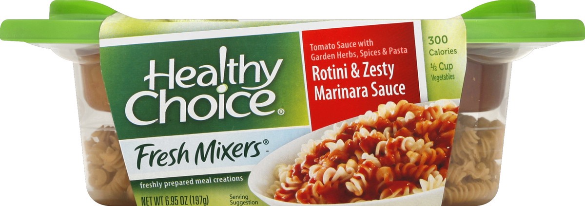 slide 5 of 6, Healthy Choice Fresh Mixers Rotini Zesty Marinara Sauce, 6.95 oz