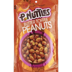 P Nuttles Peanuts, Butter Toffee