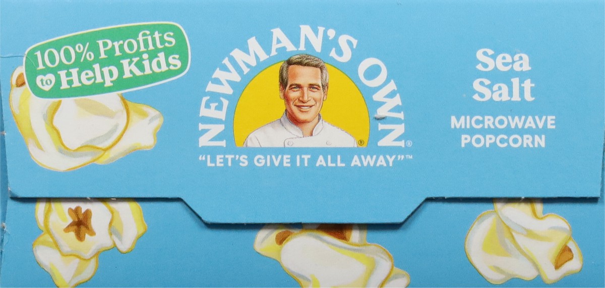 slide 6 of 9, Newman's Own Sea Salt Popcorn, 10.5 oz