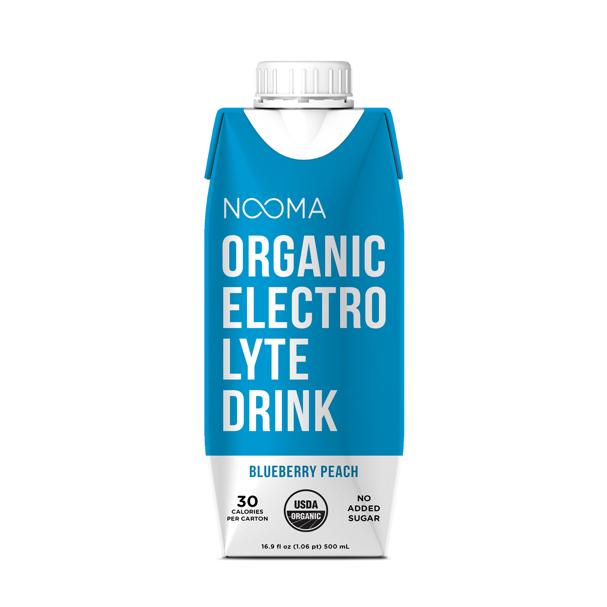 slide 1 of 1, NOOMA Blueberry Peach Electrolyte Drink, 16.9 fl oz