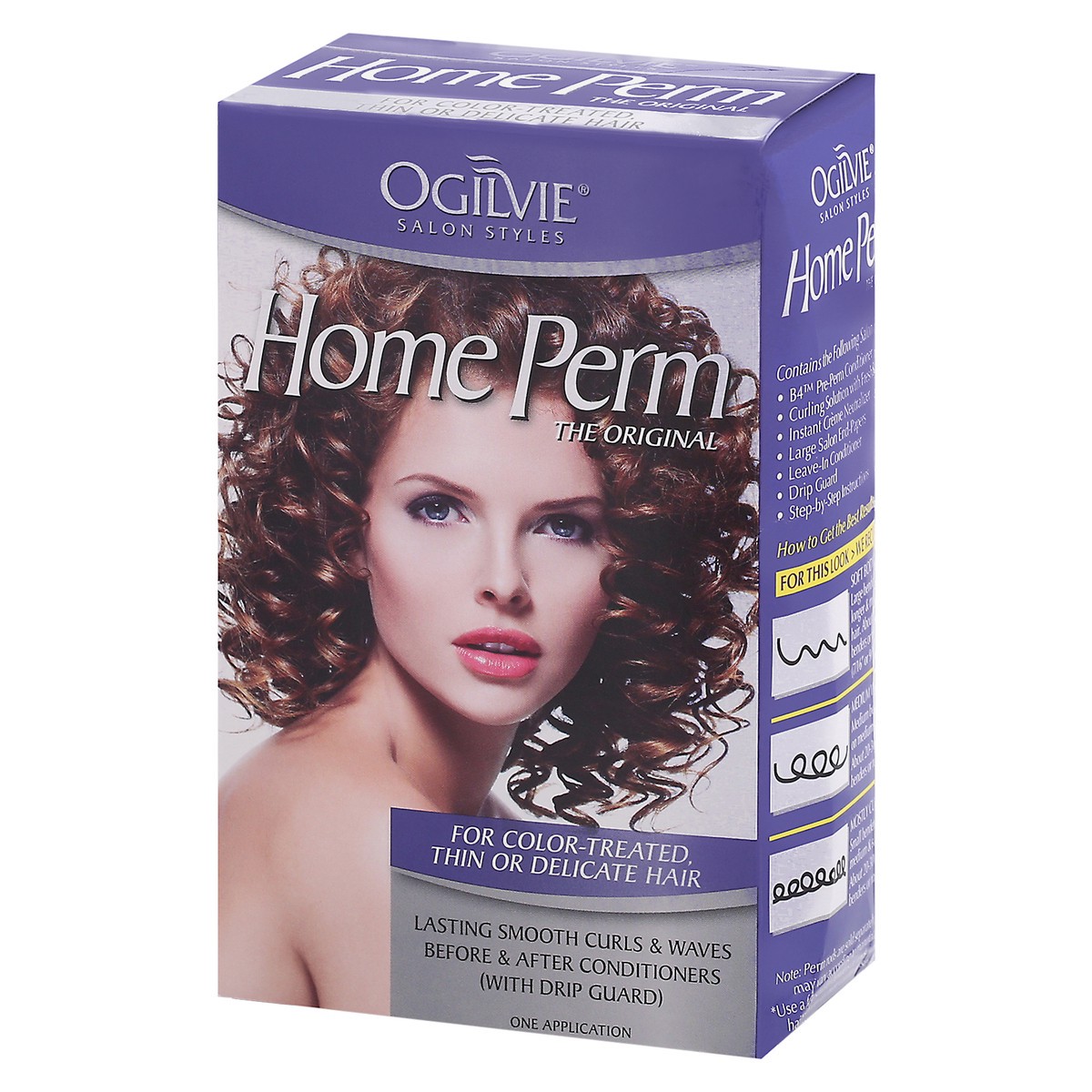 slide 3 of 9, Ogilvie Home Perm for Color-Treated, Thin or Delicate Hair 1 ea Box, 1 ct