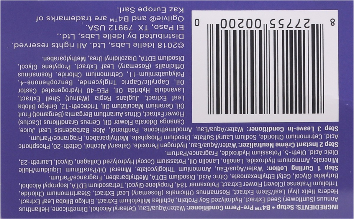 slide 4 of 9, Ogilvie Home Perm for Color-Treated, Thin or Delicate Hair 1 ea Box, 1 ct