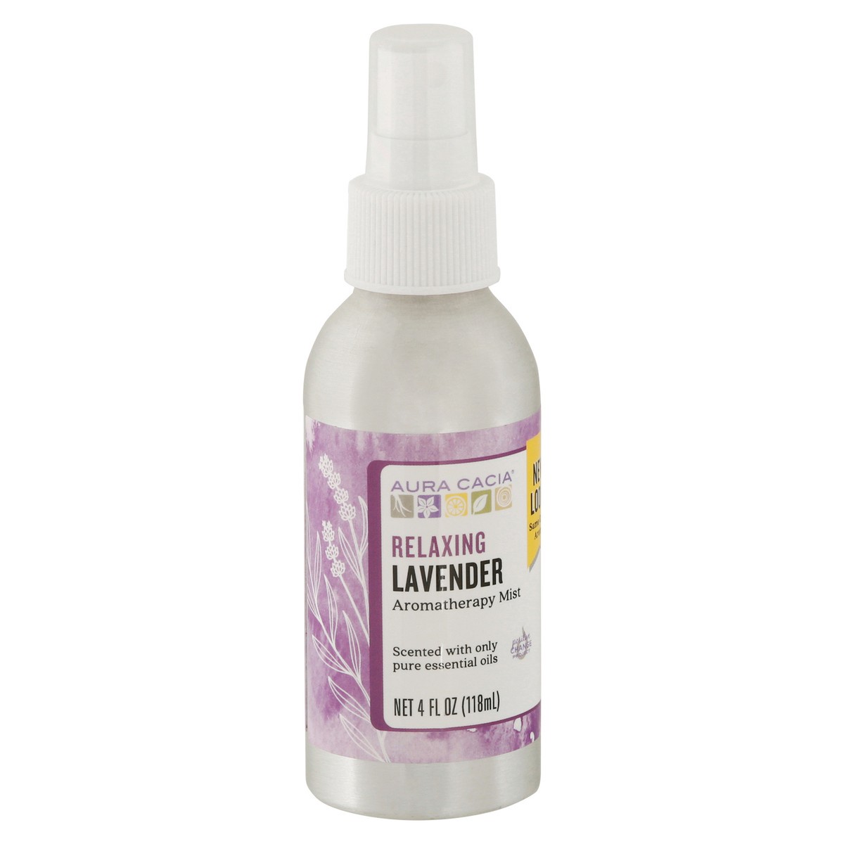 slide 5 of 9, Aura Cacia Relaxing Lavender Aromatherapy Mist, 4 oz