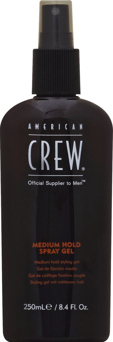 slide 2 of 2, American Crew Medium Hold Spray Gel, 8.4 oz