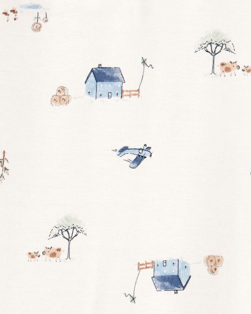 slide 5 of 5, Carter's Baby 2-Pack Zip-Up Jumpsuits Multi 6M, 1 ct