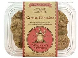 Wackym's Kitchen German Chocolate Cookies