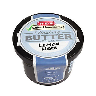 slide 1 of 1, H-E-B Select Ingredients Maitre D' Hotel Lemon Butter Finishing Butter, 3.5 oz