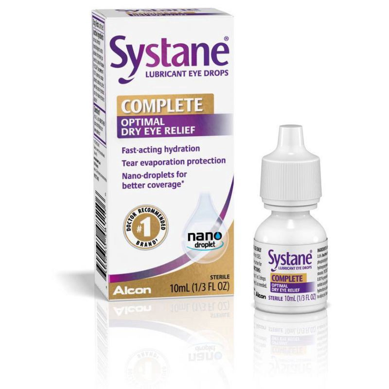slide 1 of 9, Systane Complete Dry Eye Drops, 10 mL, 0.33 fl oz