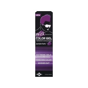 slide 1 of 1, Splat Rebellious Colors Color Gel Temporary Hair Color Gel, Purple Funk, 1.5 oz