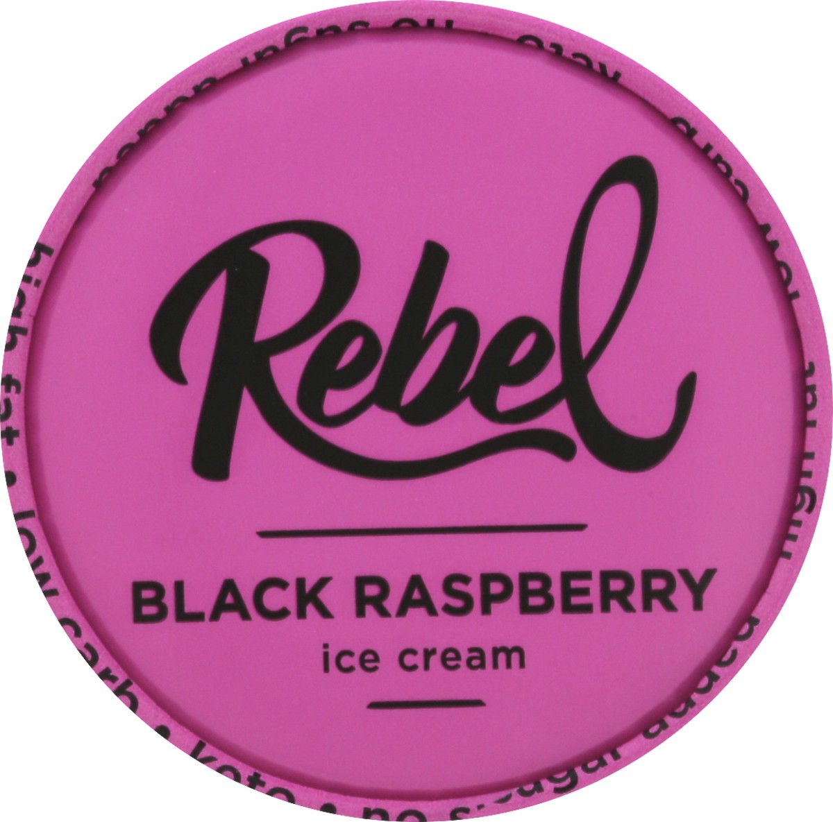 slide 11 of 13, Rebel Black Raspberry Ice Cream 1 pt, 1 pint