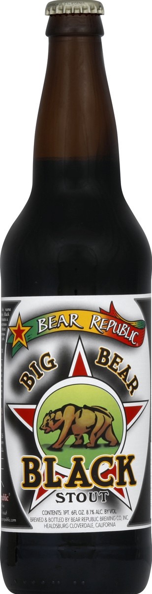 slide 4 of 4, Bear Republic Stout, 22 oz