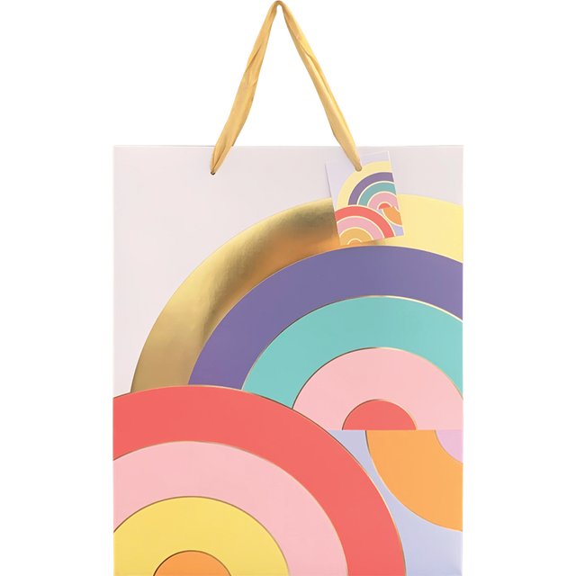 slide 1 of 1, CREATIVE HOME Medium Gift Bag Fruits, 1 ct