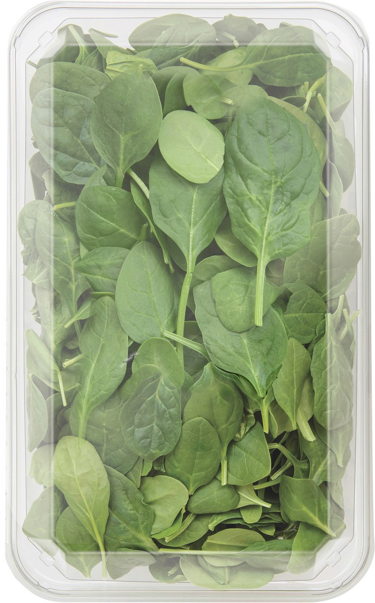 slide 2 of 3, Earthbound Farm Organic, Baby Spinach, 10 oz, 10 oz
