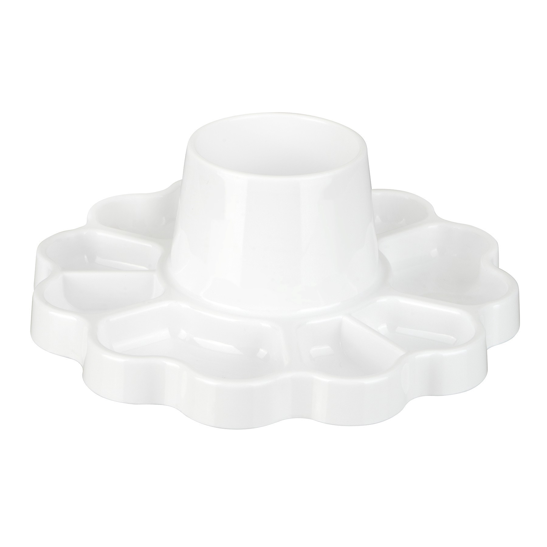 slide 2 of 2, 8.25" White Paint & Water Cup Tray By Craft Smart, 8.25 in