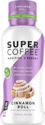 Super Coffee Cinnamon Roll Enhanced Coffee - 12 fl oz