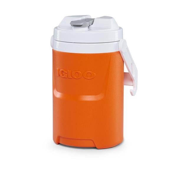 slide 1 of 1, Igloo Coolers Igloo Laguna 1/2 Gallon Jug Cooler, Orange, 1/2 gal