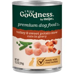 True Goodness Turkey and Sweet Potato Wet Dog Food, 13.2 oz
