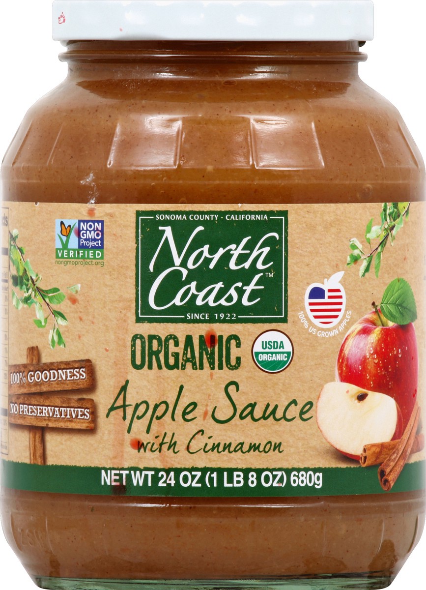 slide 2 of 2, North Coast Apple Sauce 24 oz, 24 oz