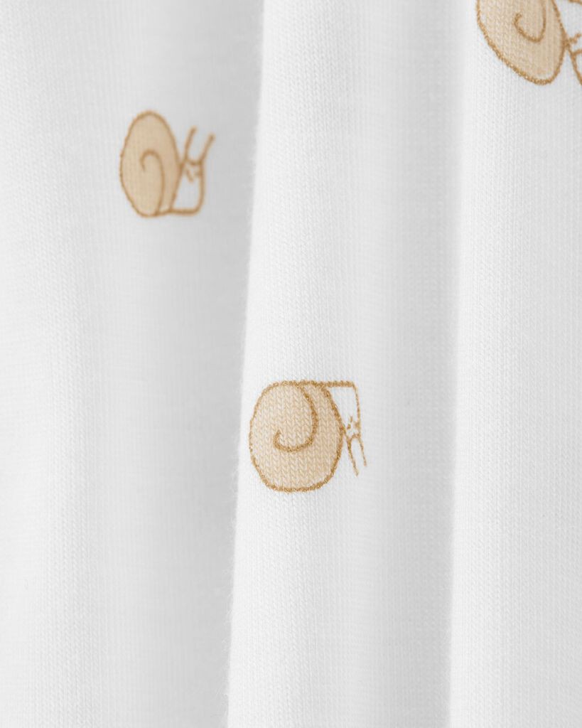 slide 2 of 6, Carter's Baby 2-Pack PurelySoft Sleeper Gowns Ivory PRE, 1 ct