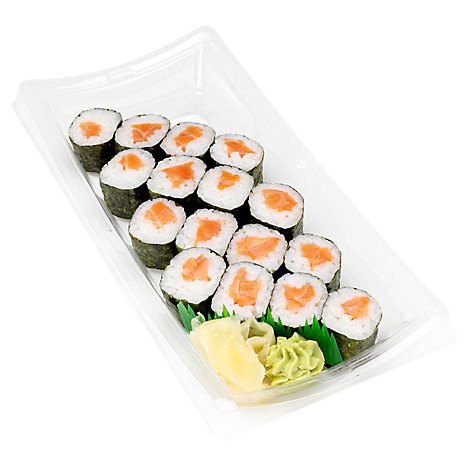 slide 1 of 1, Afc Seaside Roll Salmon 16 Count - 9 OZ, 16 ct