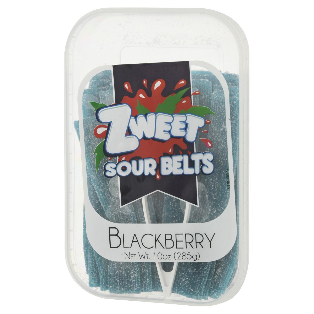 slide 7 of 13, Zweet Blackberry Sour Belts 10 oz, 10 oz