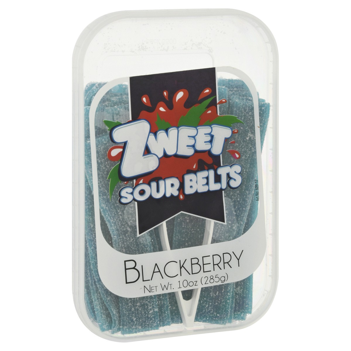slide 6 of 13, Zweet Blackberry Sour Belts 10 oz, 10 oz