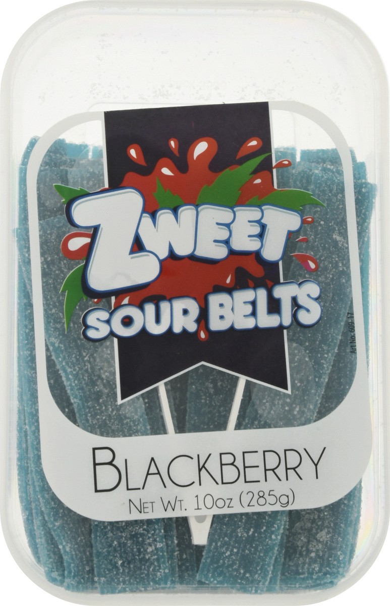 slide 1 of 13, Zweet Blackberry Sour Belts 10 oz, 10 oz