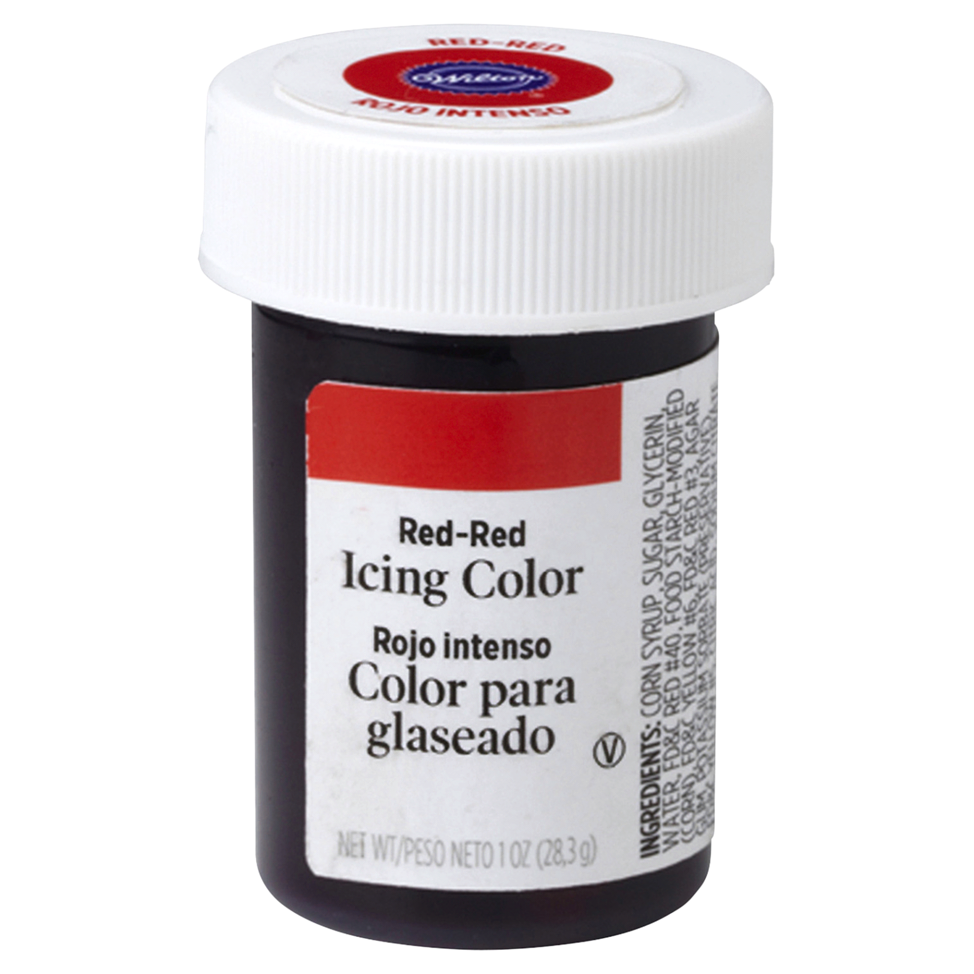 slide 1 of 1, Wilton Icing Color, Red, 1 oz