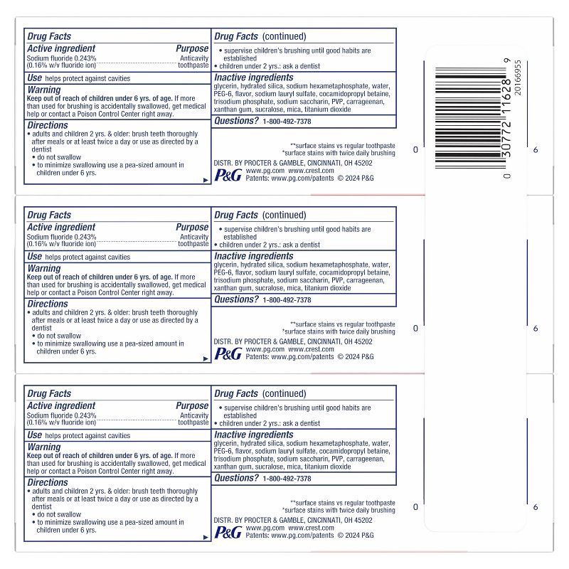 slide 6 of 8, Crest 3D White Brilliance Vibrant Toothpaste - Peppermint - 4.6oz/3pk, 3 ct; 4.6 oz