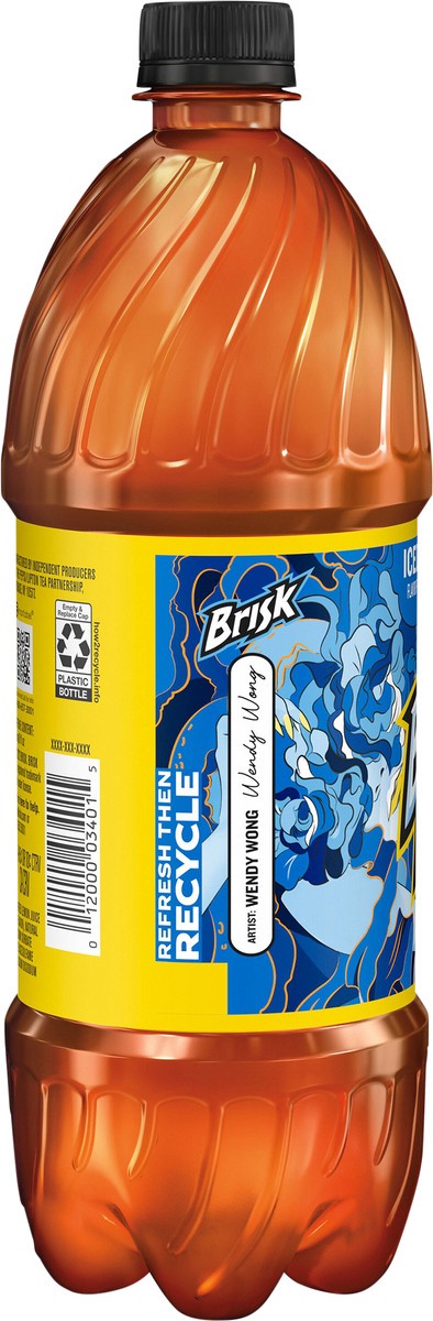 slide 4 of 6, Brisk Iced Tea, 1 l