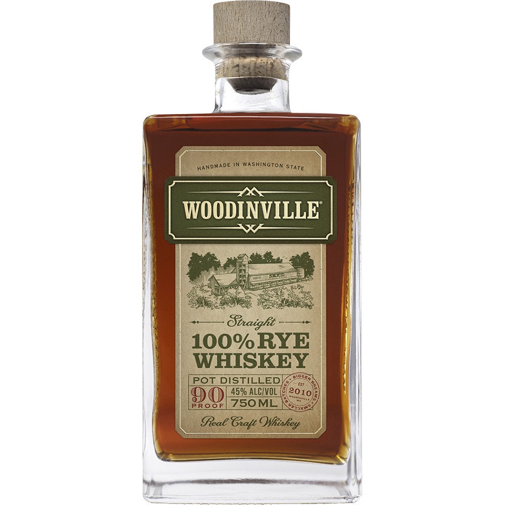 slide 1 of 1, Woodinville Str Rye Whiskey Brlsel, 750 ml