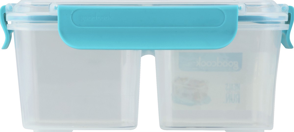 slide 3 of 6, Good Cook Tall Split Snack Container, 34 oz